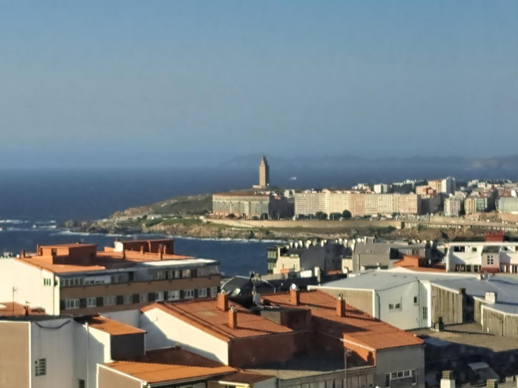 Encantador Y Con Vistas Al Mar A Coruña Zewnętrze zdjęcie